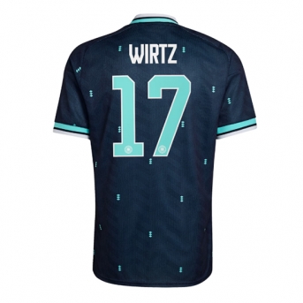 Billige Fotballdrakt Tyskland Florian Wirtz #17 Replika Bortedrakt VM 2026 Kortermet